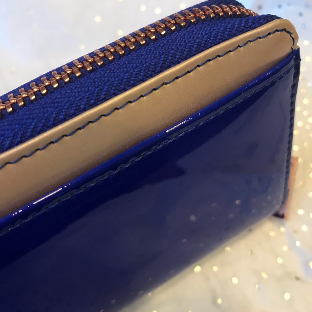 Ted Baker London Patent Leather Wallet